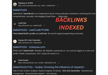 Exclusive 75 Profile Backlinks upto DA 70 to 80 Plus Manually Done Safe SEO Increase Google rank
