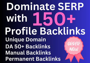 I Will Manually Create High Quality 150+ Profile Back...