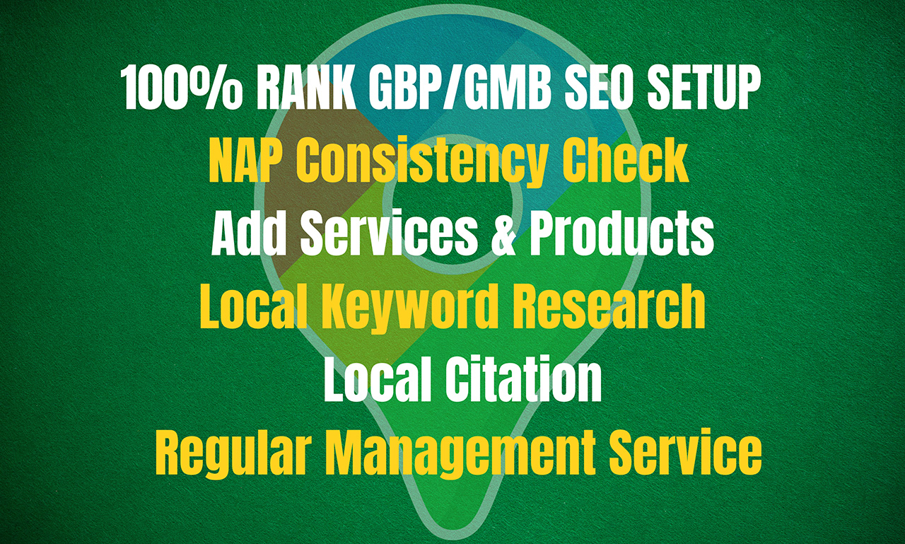 Rank google map by GMB/GBP with advanced local SEO 