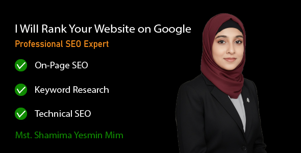 I Will Rank Your Website on Google with Professional SEO