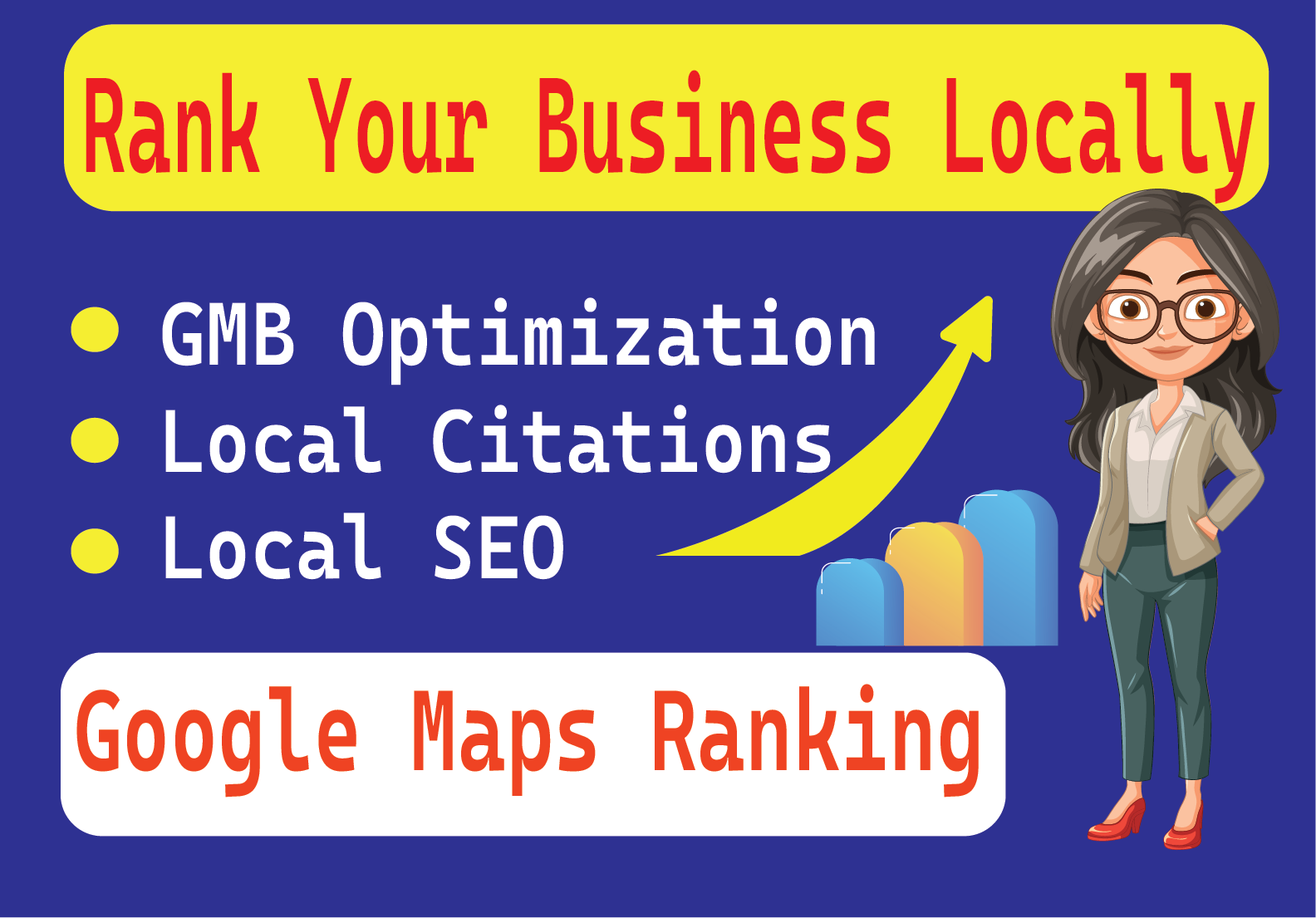 I will do local SEO and local citation to rank your business on Google Maps 