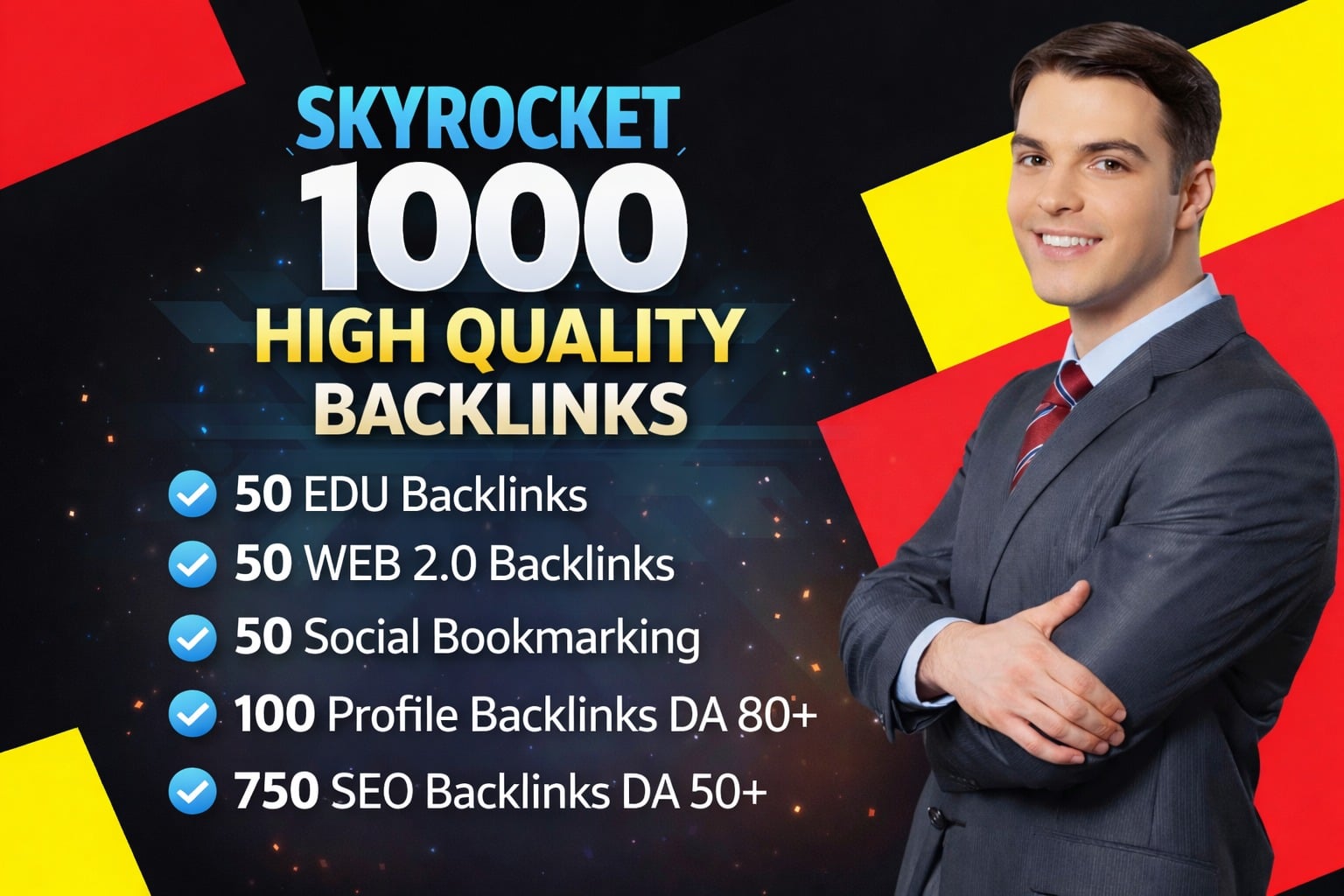 Powerful 1000 High Quality DA 50 to 80 White hat SEO ...