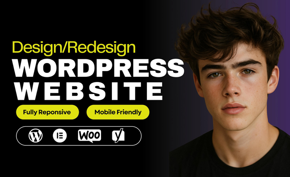 I will design or develop responsive business wordpress website