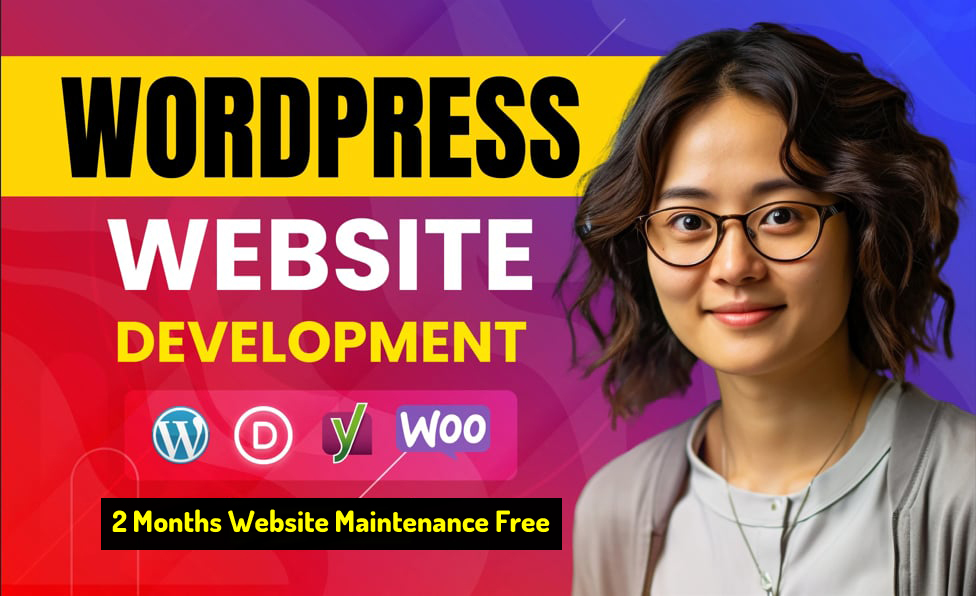 I will Create, fix and Customize Website Design, Redesign, Clone Wordpress Development