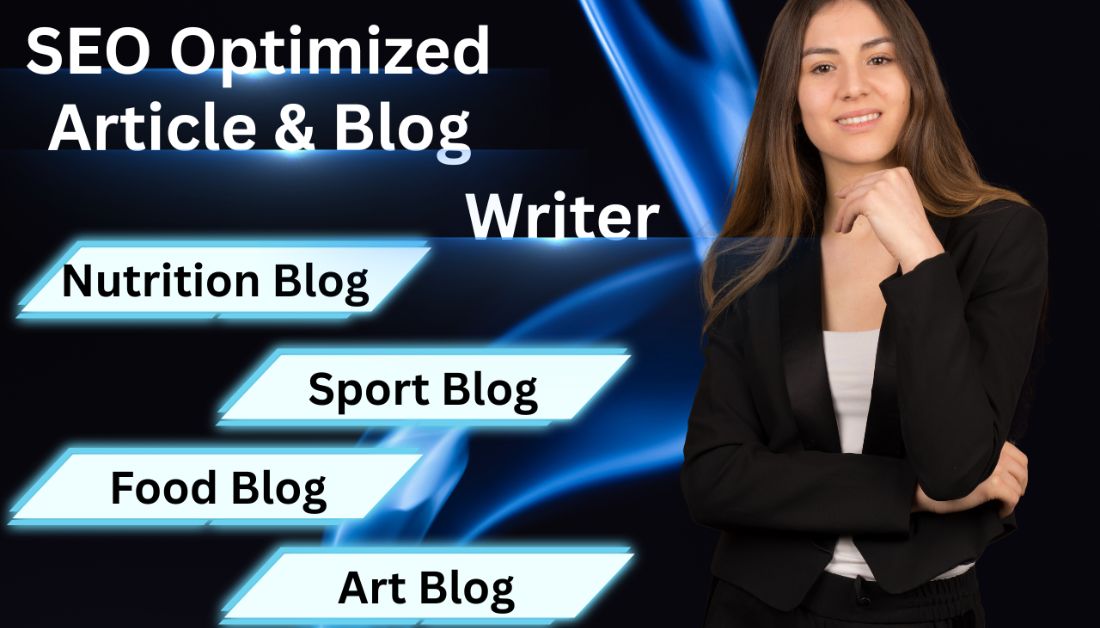I will write Google-optimized articles and blogs