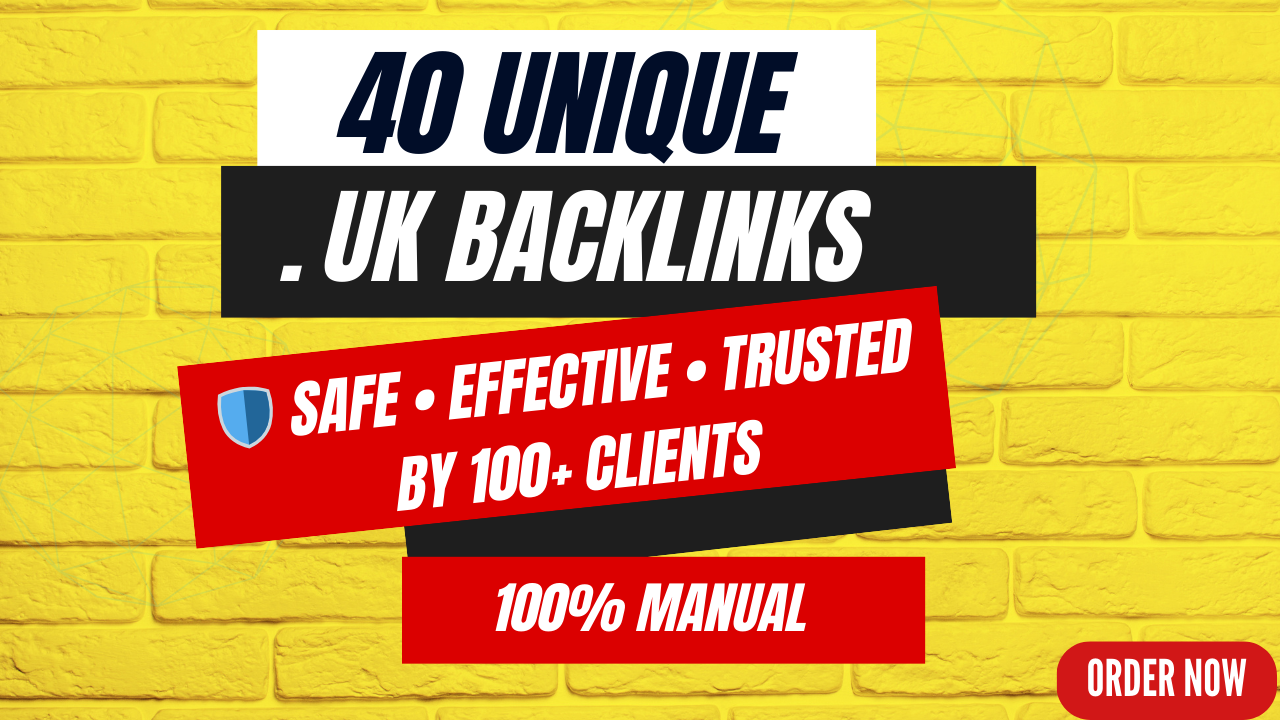 I will create powerful UK backlinks to boost Google r...