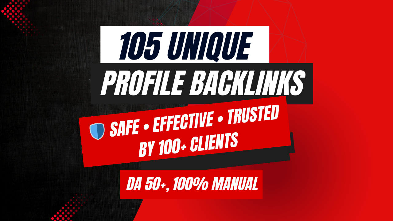 Premium Profile Backlinks For Safe, Powerful Links