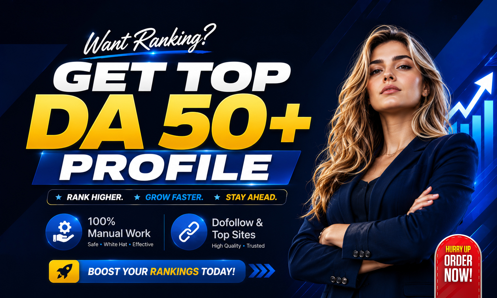 Build Strong SEO Foundations with 55 Handcrafted DA 50+ Profile Backlinks for Higher Rankings