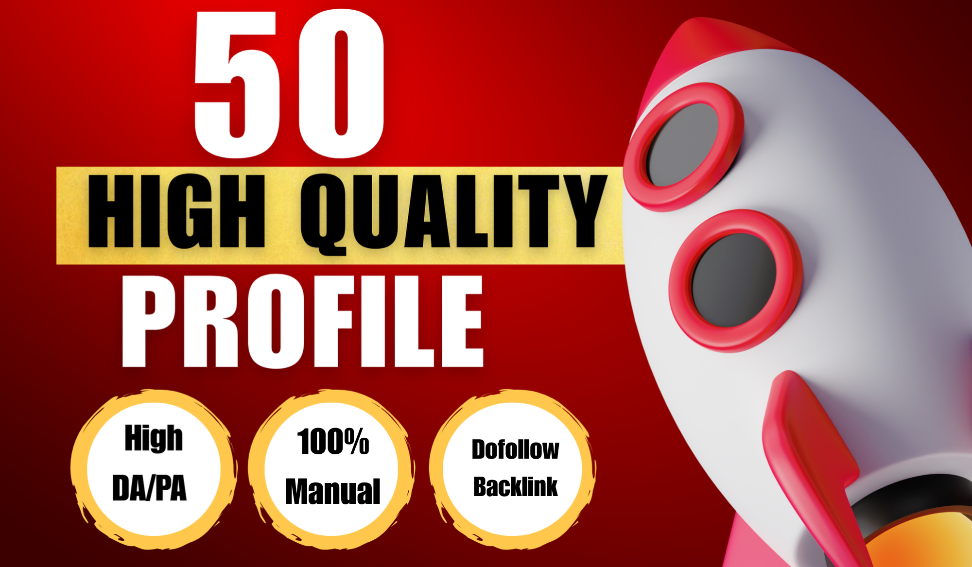 50 High Quality Profile Creation Backlinks Manual Aut...