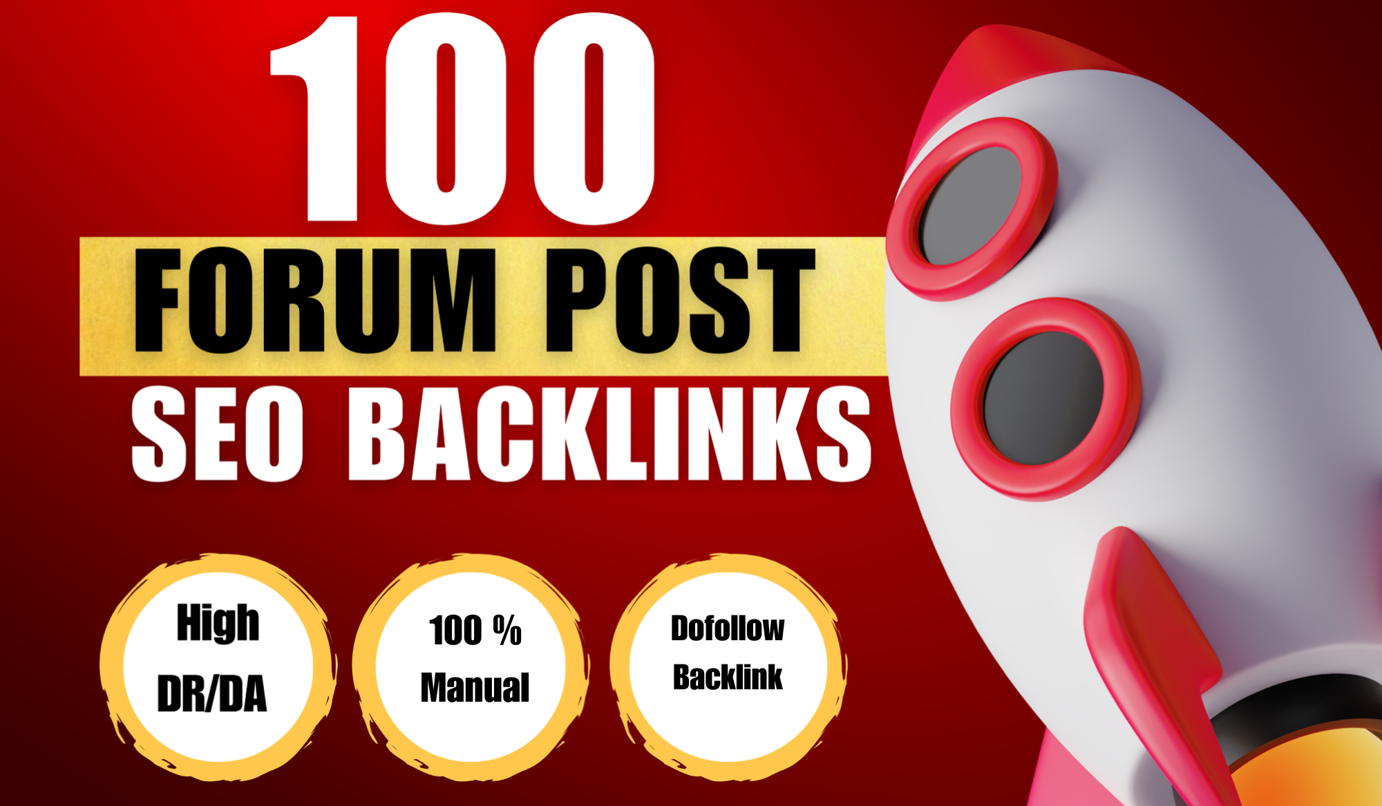 100 Manual Forum Posting Backlinks Safe Dofollow High...