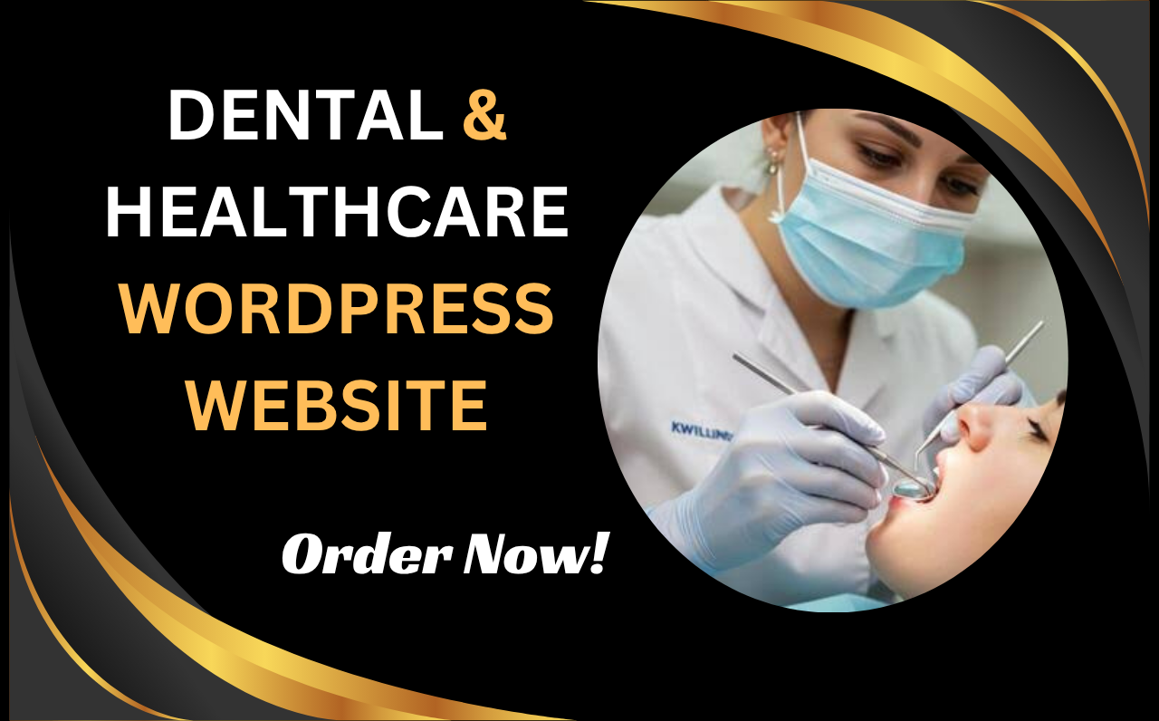 I will make medical, healthcare, dental website in the WordPress