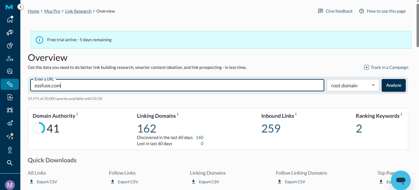Increase Moz DA 40+ PA 30+ Safe and permanent