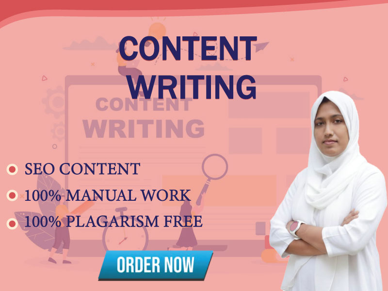 High-Quality SEO Content Writing &ndash; 100% Unique & Human Written