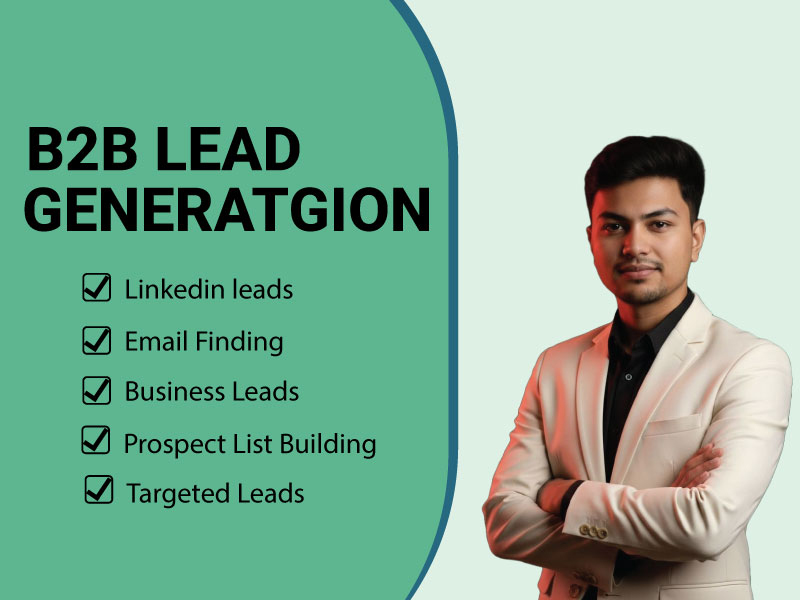 I provide targeted B2B leads with verified email lists