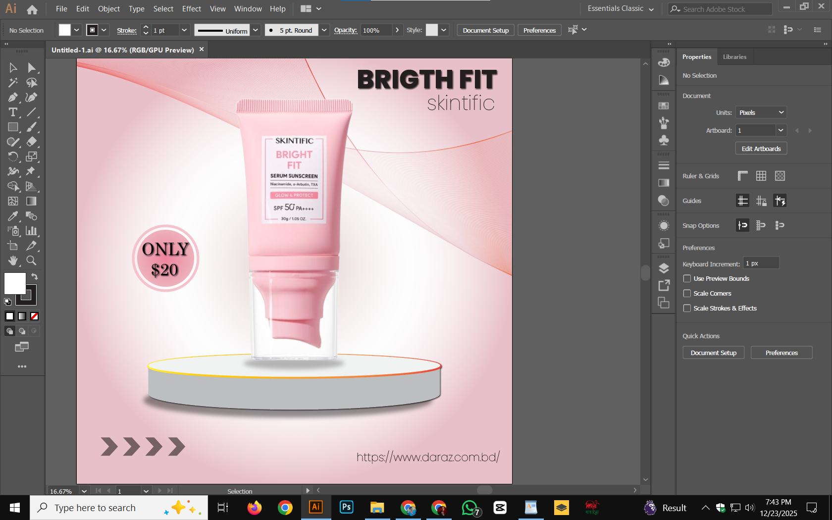 I will create professional social media designs for Instagram & LinkedIn or any platform