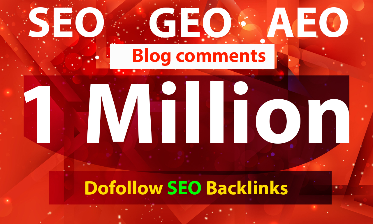 Rank with 1 Million High TF Dofollow multi tier Backlinks