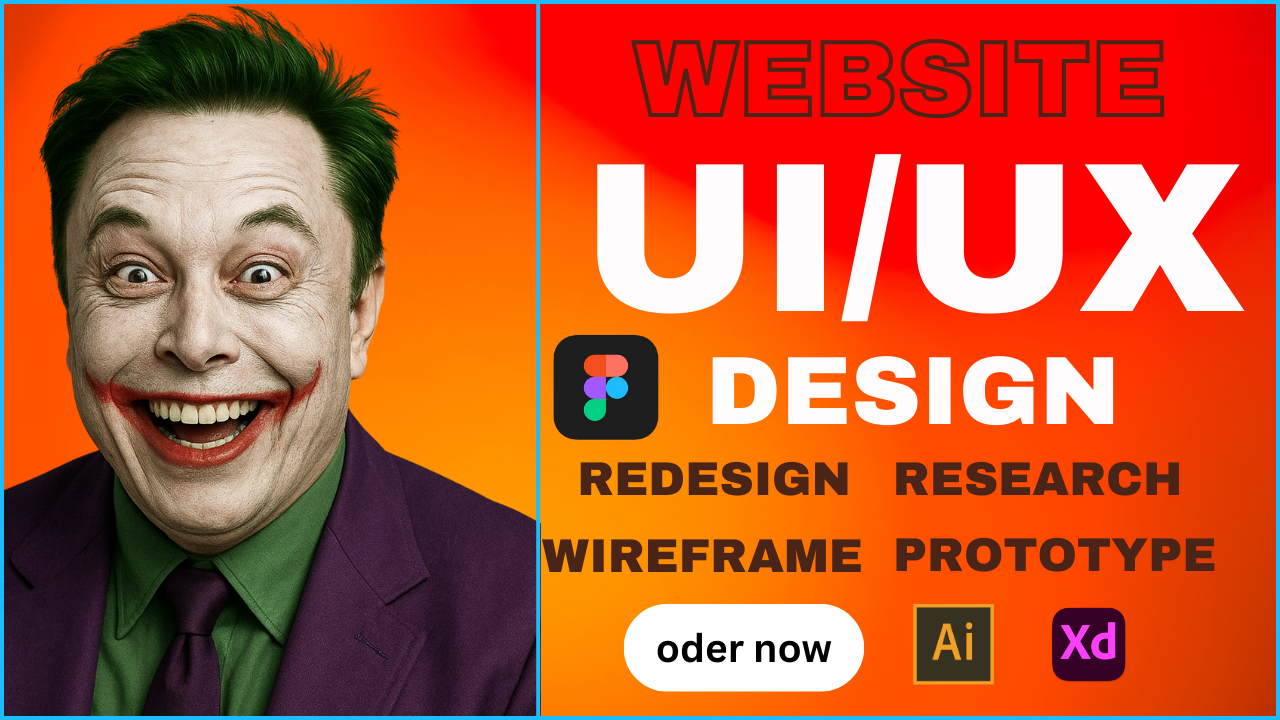 I will create contemporary UI UX for websites or mobi...