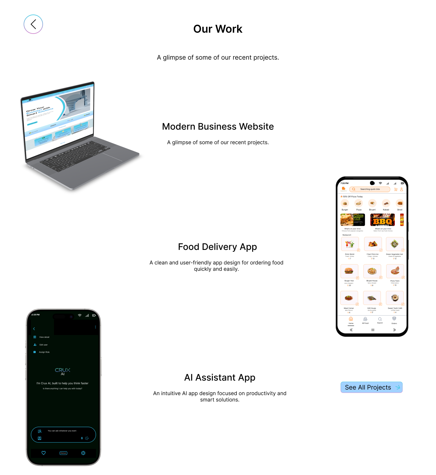 I will create contemporary UI UX for websites or mobile applications using Figma
