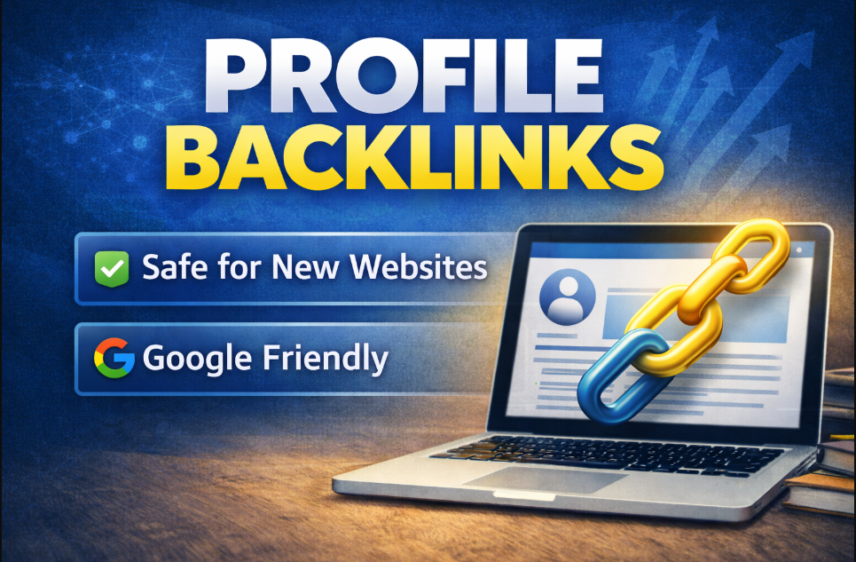 100 Profile Backlinks for New Websites (Manual & Safe)