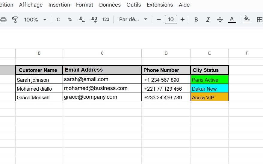 Professional Google Sheets Data Entry Service