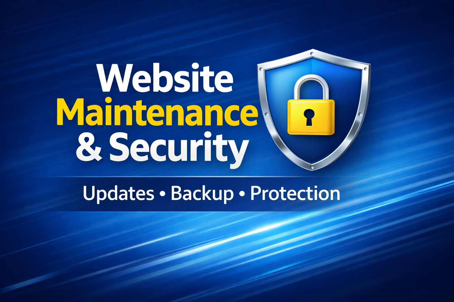  Monthly Website Maintenance & Security for WordPress Websites