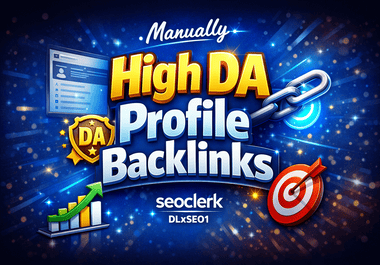 110 Manually Created High Quality Profile Backlinks f...