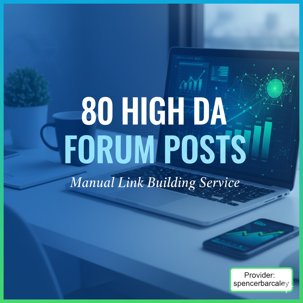 80 Premium Forum Posts Safe & Effective Backlinks...
