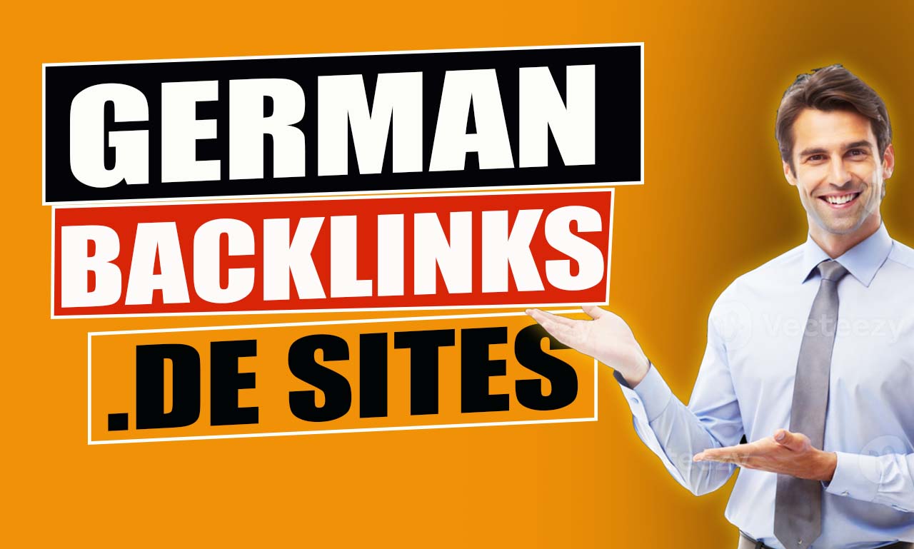 I will make 30 Backlinks from .de High quality sites
