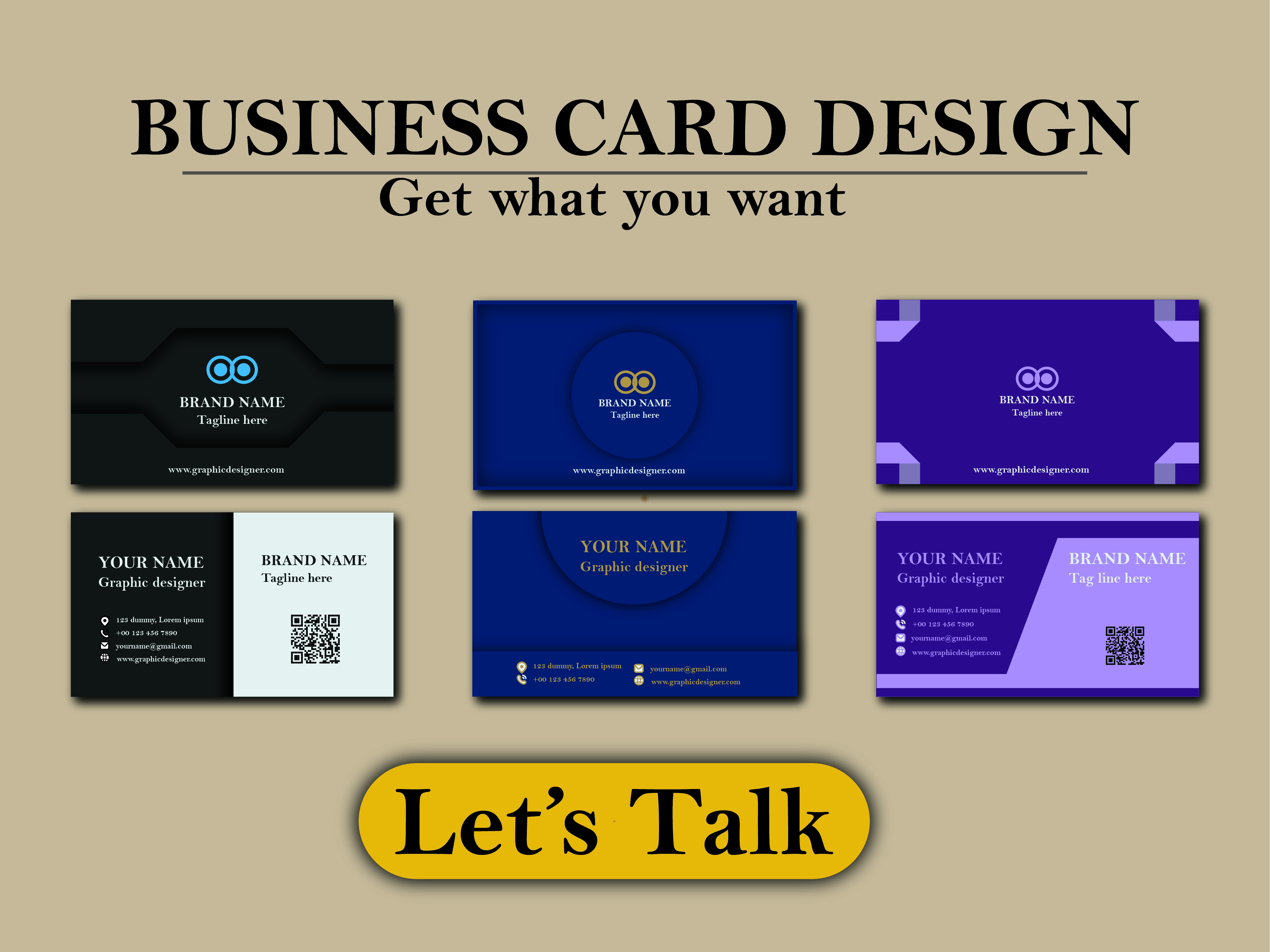 I will design a concept driven business card for your business