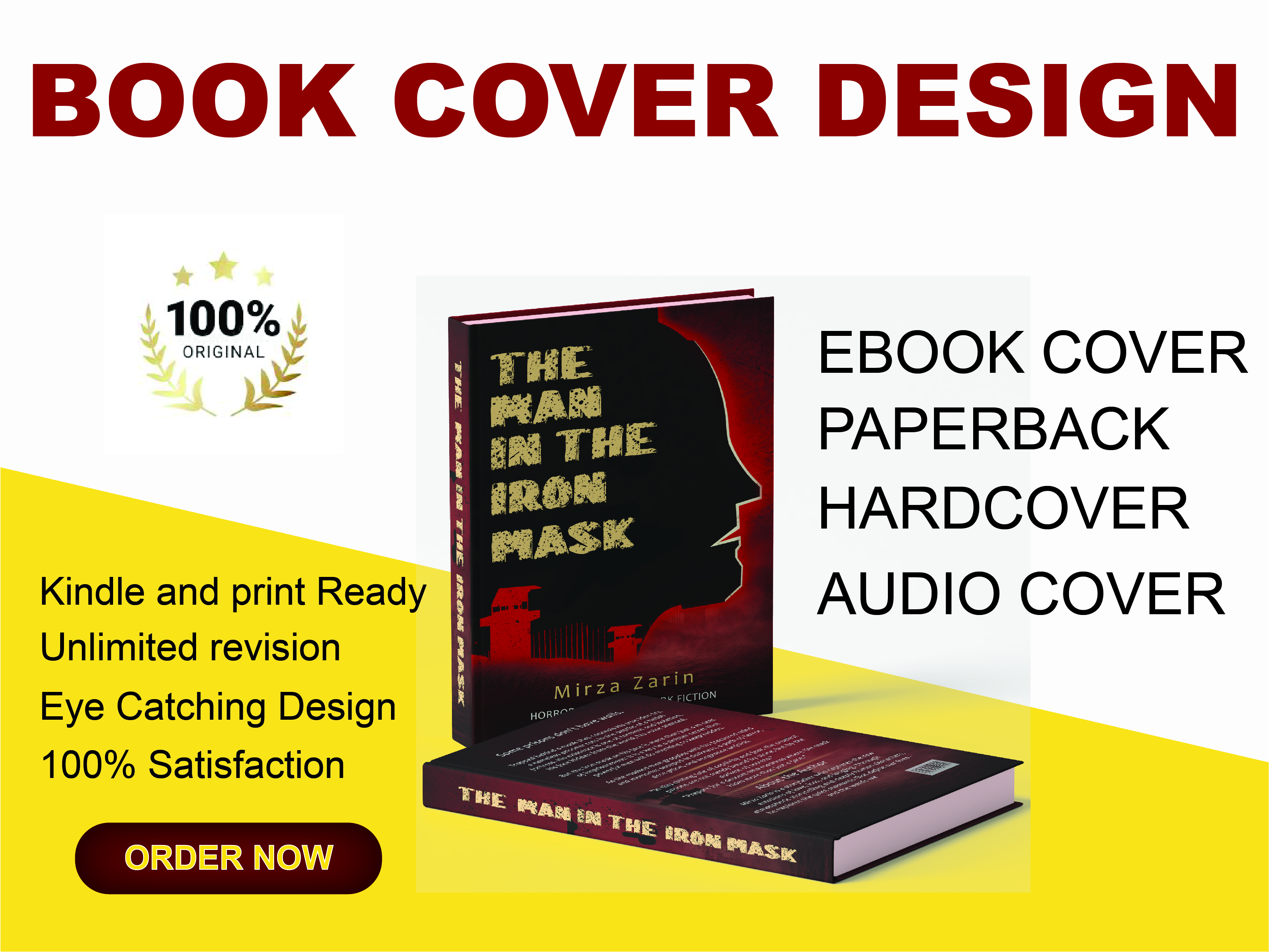 I will create premium book cover design