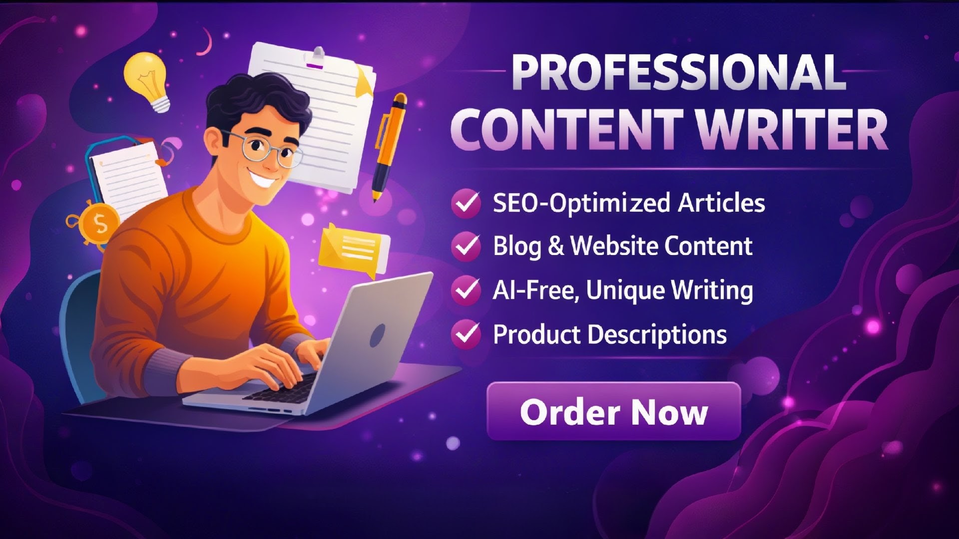 Will provide professionally written SEO content on yo...