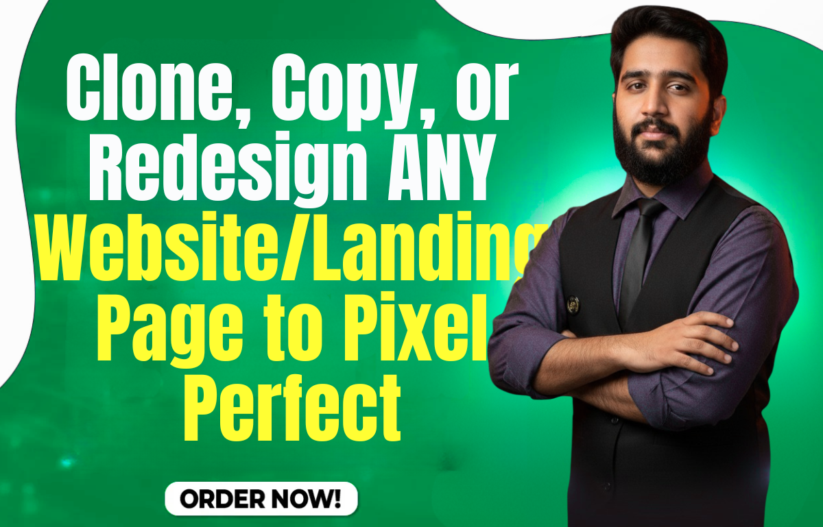 I will Clone, Copy, or Redesign ANY Website/Landing...