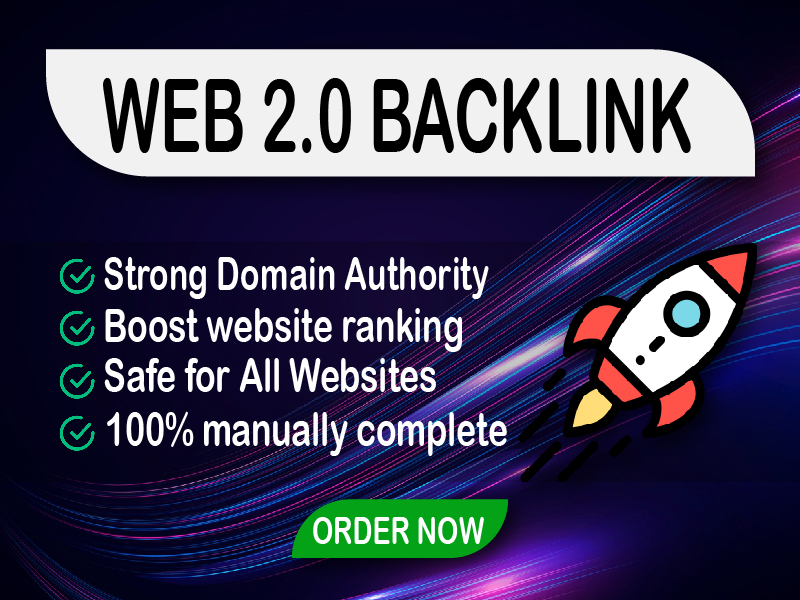 I will provide 110+ web 2.0 backlink with Strong DA to boost your website in google ranking