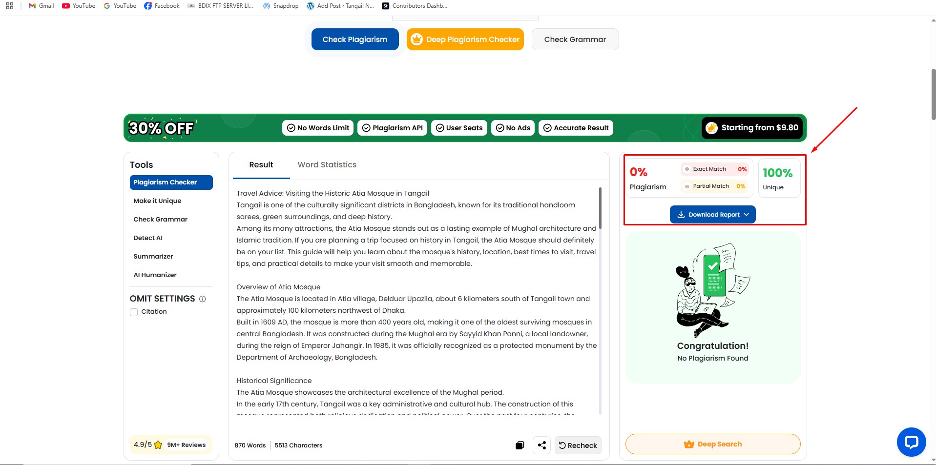 I will write 1000-1200 words premium quality plagiarism free content writing