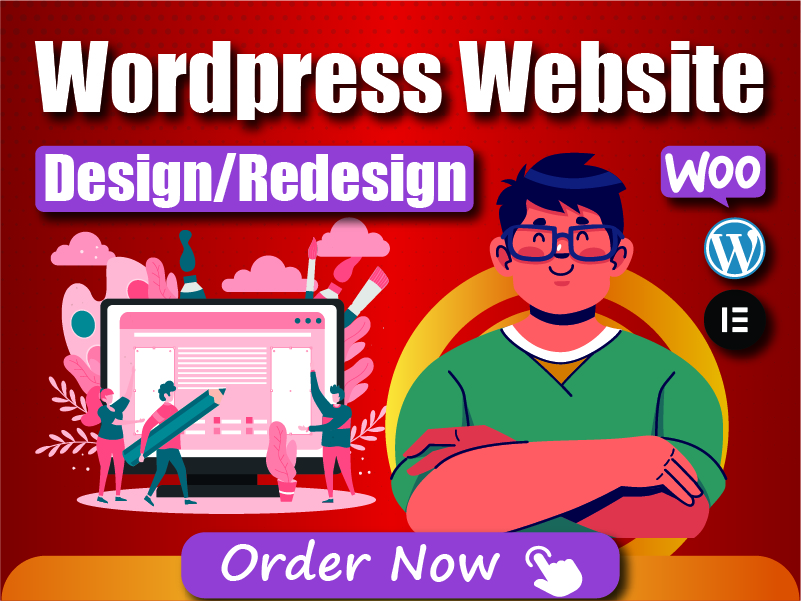 I will Provide a High Converting, Fast & Responsive 5 Pages WordPress Website Design