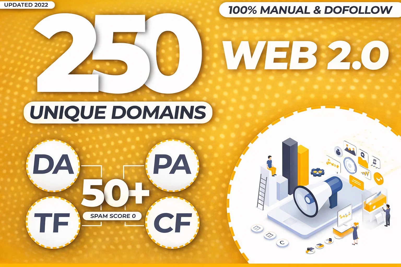 250 Web 2.0 Backlinks Service - Powerful & Safe S...