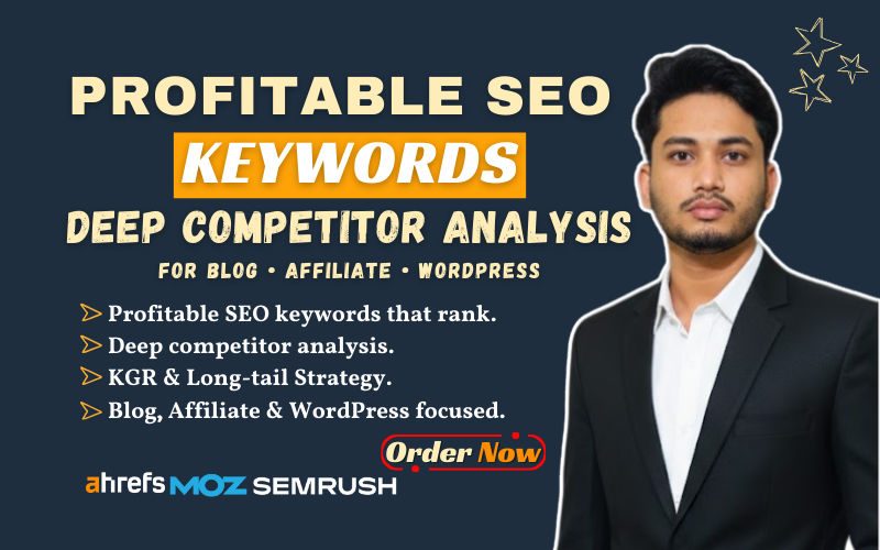 Profitable SEO Keyword Research and Deep Competitor A...