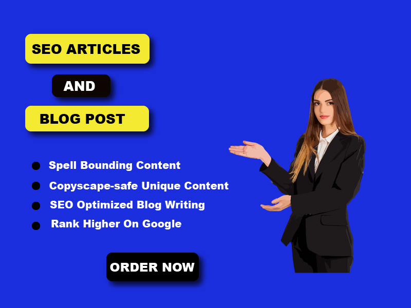I Will Write 1000+ Word SEO Articles and Blog Posts That Rank on Google