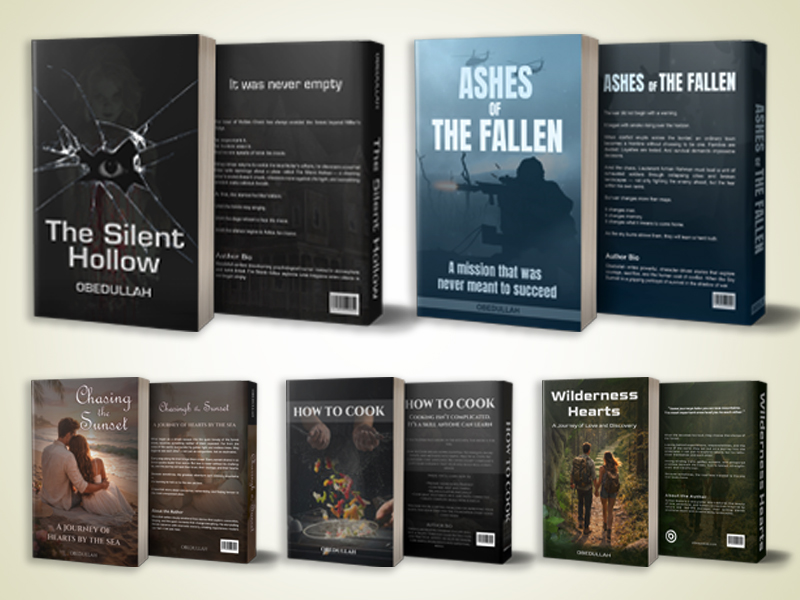I will design professional book cover, ebook cover, KDP and Kindle cover