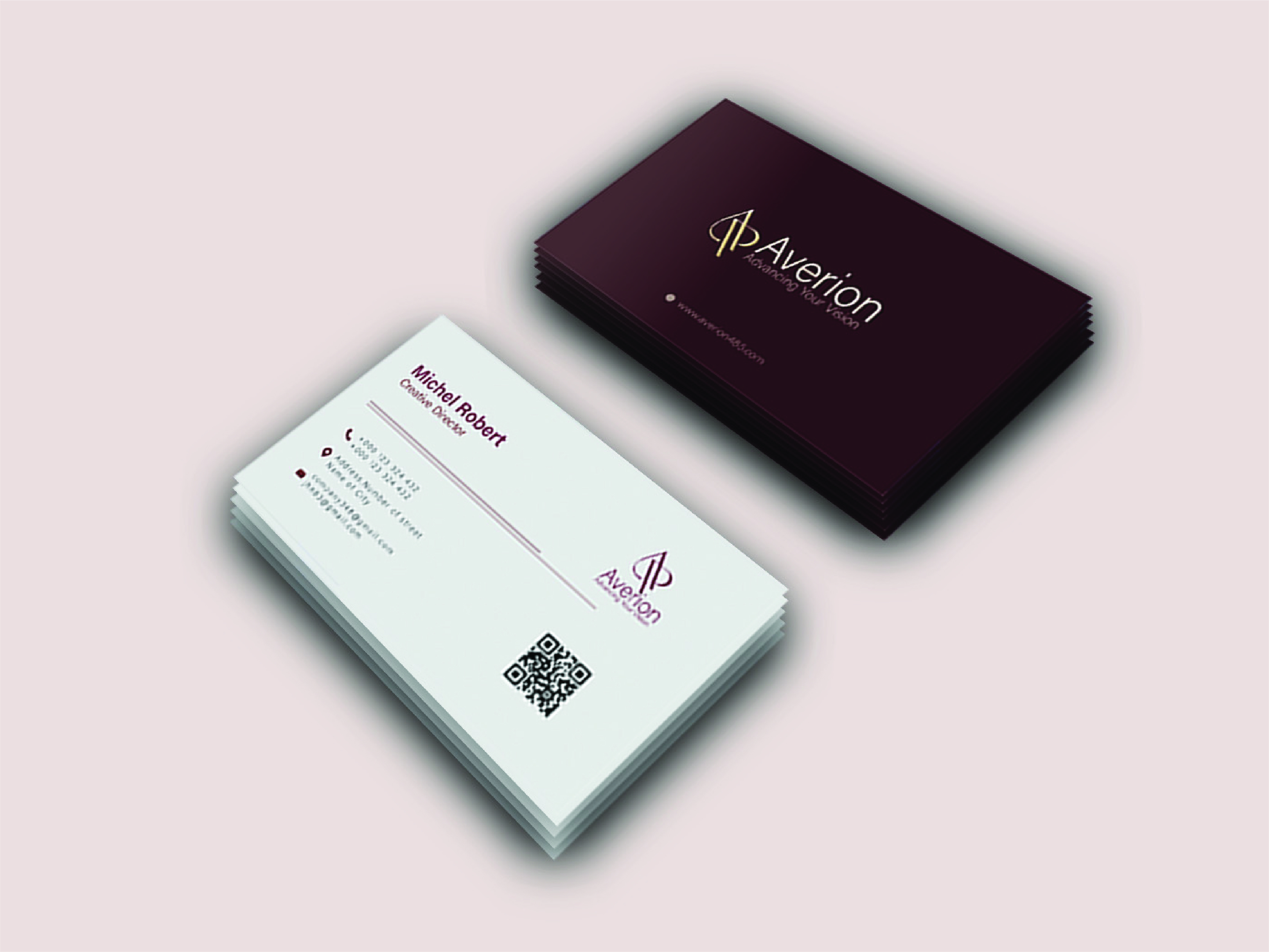 I will design modern professional business card with luxury and minimalist style