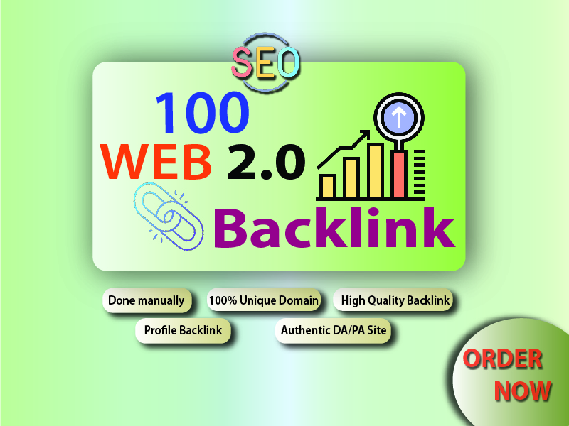100 Top-tier DA Web 2.0 Backlink for Higher Organic R...