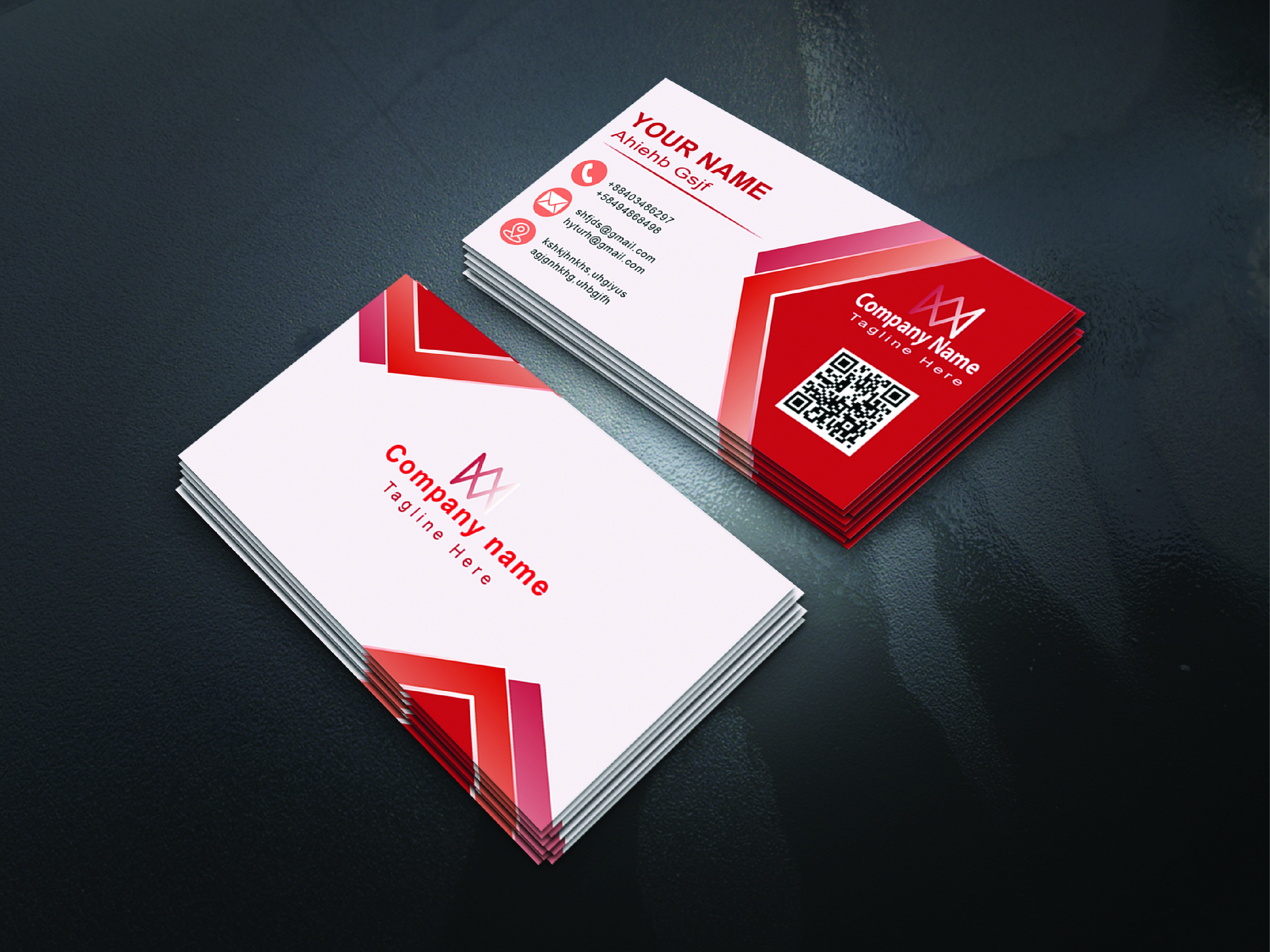 I will design modern professional business card with luxury and minimalist style