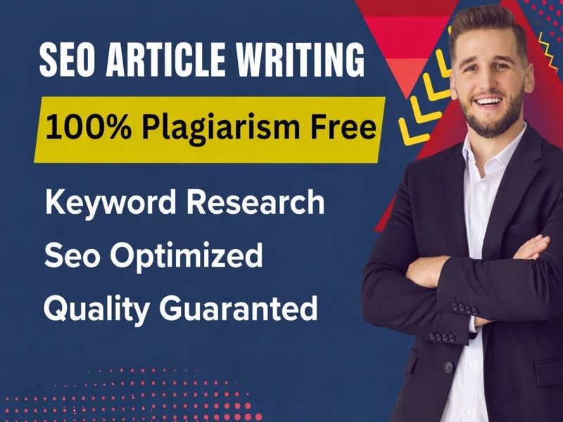 I will write SEO-optimized blog posts and website articles that rank on Google