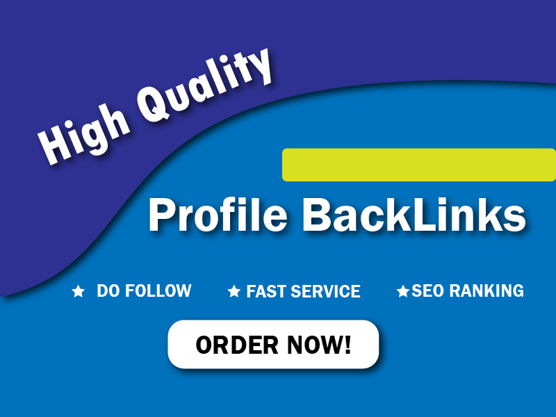 I will create 100+ High DA Profile Backlinks, Brand ...