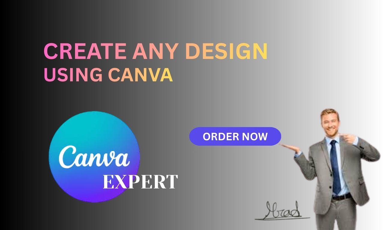 I Will Design Professional Canva Graphics for Social Media, Business.