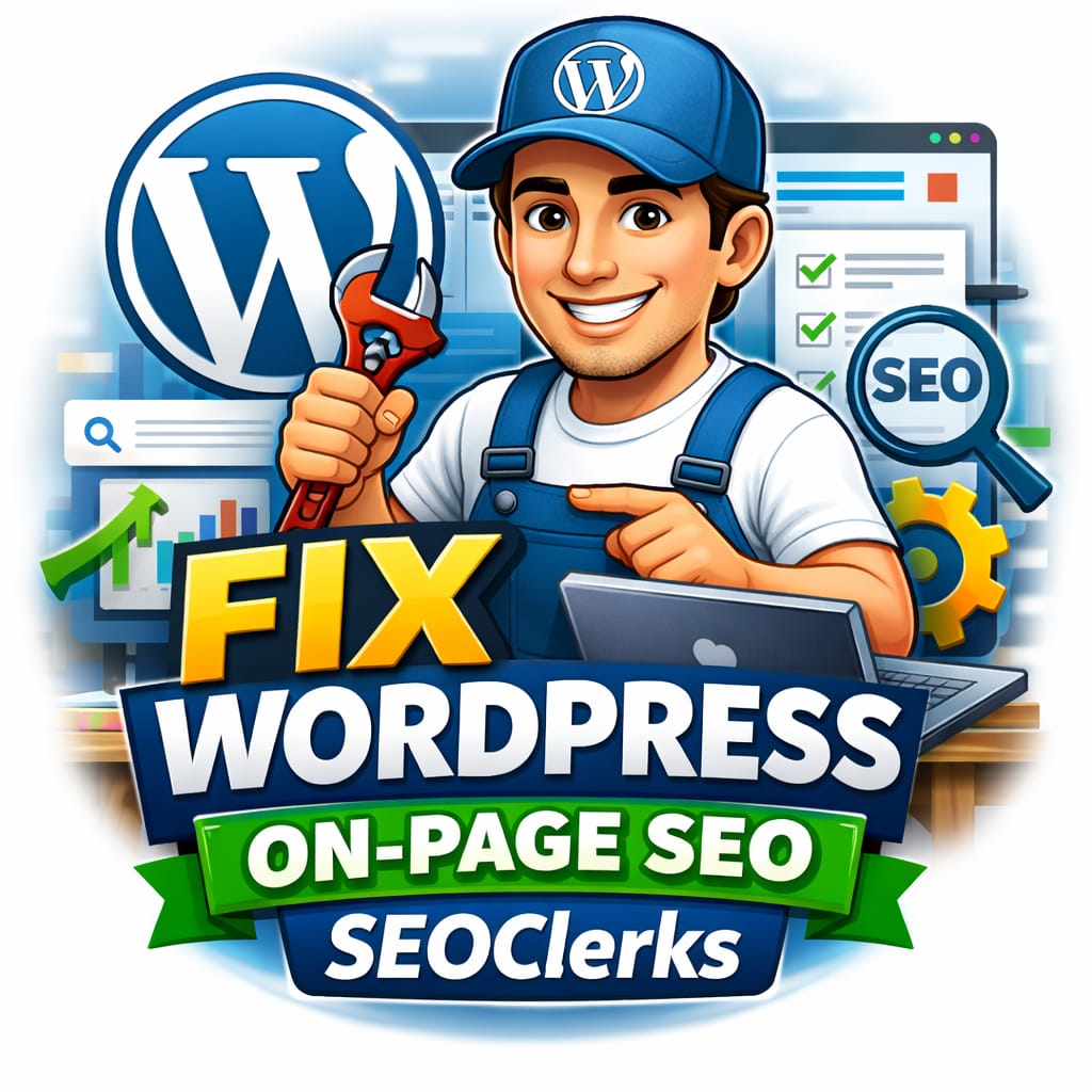 I will wordpress on page SEO service and rank your we...