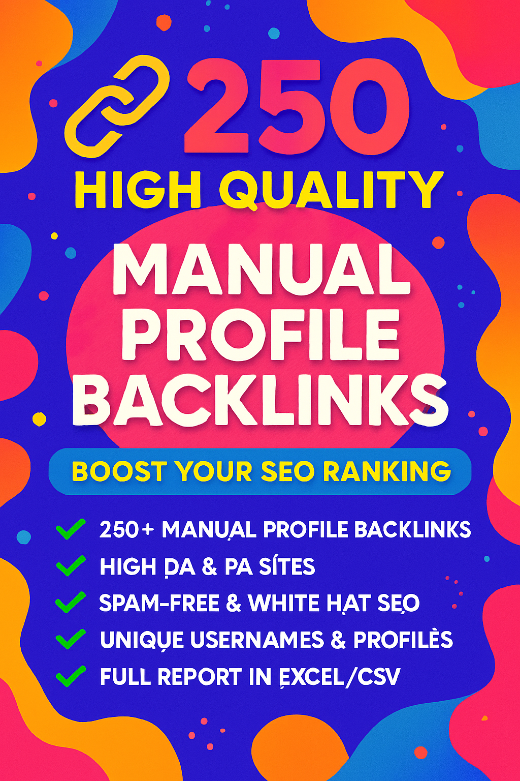 Boost Your SEO Ranking 250 High Quality Manual Profil...