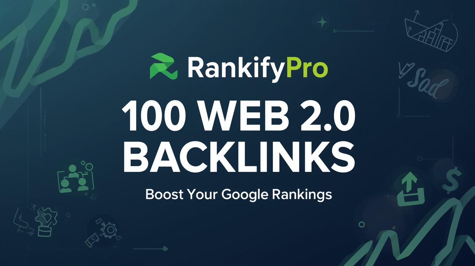I will create 100 powerful Web 2.0 backlinks for SEO ranking