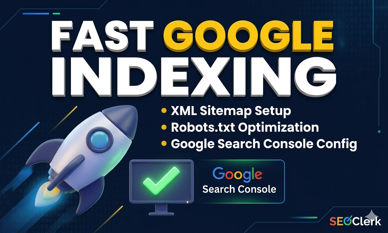 I Will Setup XML Sitemap and Robots.txt for Fast Google Indexing
