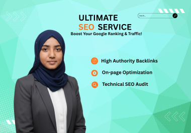 I Will Provide Ultimate SEO Service to Boost Your Goo...